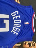 NBA  Clipper home 【customized】George No.13 1:1