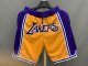 NBA Lakers Embroidered Shorts 1:1