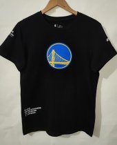NBA Warriors Hot pressing black T-shirt 1:1