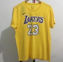 NBA Lakers James No.23 Hot pressing T-shirt 1:1