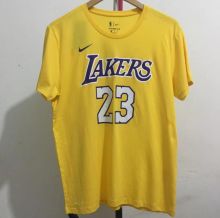 NBA Lakers James No.23 Hot pressing T-shirt 1:1