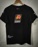 NBA Suns Hot pressing black T-shirt 1:1