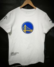 NBA Warriors Hot pressing white T-shirt 1:1