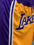 NBA Lakers Embroidered Shorts 1:1