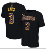 NBA Laker black   DAVIS#3 1:1