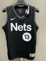 NBA Nets home  Harden No.13 1:1 new season