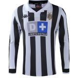 Retro Juventus Home  Long Sleeve 1:1 Quality Soccer Jersey    1999-2000