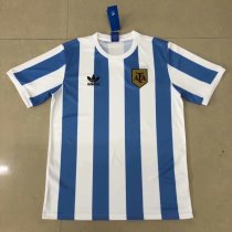 Retro  Argentina Home 1:1 Quality Soccer Jersey  1978