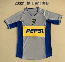 Retro Boca Juniors Away Fans 1:1 Quality Soccer Jersey  2002