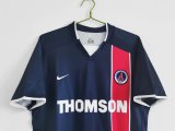 Retro PSG Home Fans 1:1 Quality Soccer Jersey  2002-2003