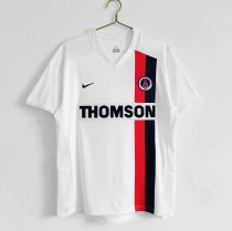 Retro PSG Away  Fans 1:1 Quality Soccer Jersey  2002-2003