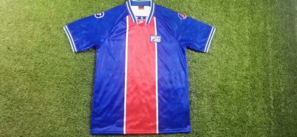 Retro PSG Home Fans 1:1 Quality Soccer Jersey  1994-1995