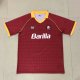 Retro Roma Home  1:1 Quality Soccer Jersey  1990-1991