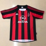 AC Milan home  Fans 1:1 Quality Soccer Jersey    2003-2004