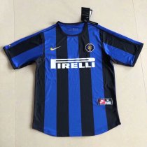 Retro Inter Milan Home 1:1 Quality Soccer Jersey    1999-2000