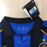Retro Inter Milan Home 1:1 Quality Soccer Jersey    1999-2000