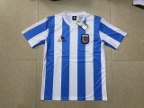 Retro Argentina Home 1:1 Quality Soccer Jersey   1986
