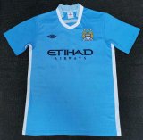 Retro Manchester City Home 1:1 Quality Soccer Jersey  2011-2012