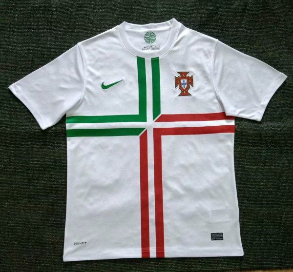 Retro Portugal Away 1:1 Quality Soccer Jersey  2012