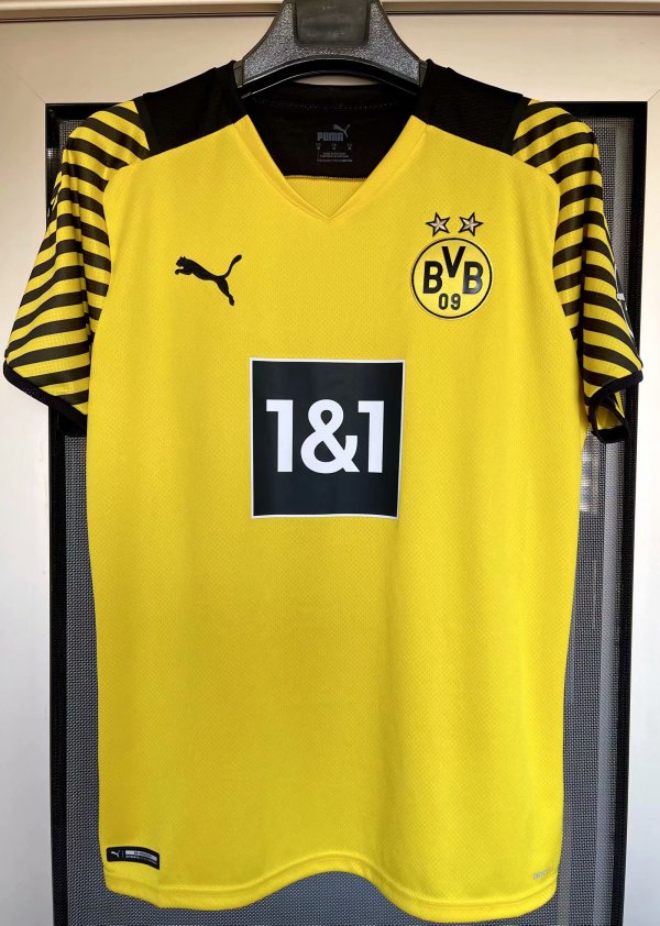 Dortmund Home Fans 1:1 Quality Soccer Jersey   2021-2022