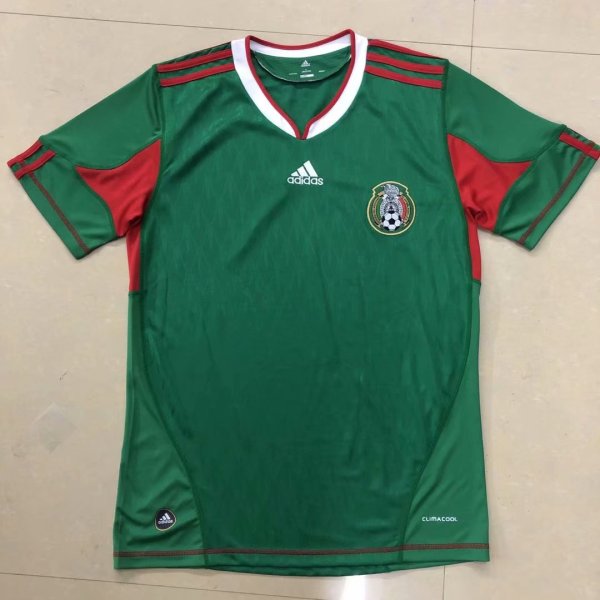 Retro Mexico Home 1:1 Quality Soccer Jersey  2010