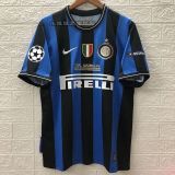 Retro Inter Milan Home 1:1 Quality Soccer Jersey   2009-2010