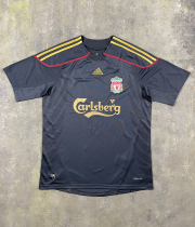 Retro Liverpool Away 1:1 Quality Soccer Jersey   2009-2010