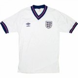 Retro England Home 1:1 Quality Soccer Jersey  1984-1987