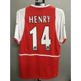 Retro Arsenal Home 1:1 Quality Soccer Jersey  2002-2004