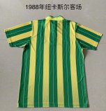 Retro Newcastle Away Fans  1:1 Quality Soccer Jersey  1988