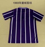 Retro Manchester City Away 1:1 Quality Soccer Jersey  1993