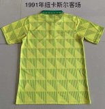 Retro Newcastle Away Fans  1:1 Quality Soccer Jersey  1991