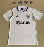 Retro Santos FC Home Fans 1:1 Quality Soccer Jersey  2001