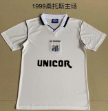 Retro Santos FC Home Fans 1:1 Quality Soccer Jersey  1999