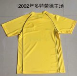 Retro Dortmund Home 1:1 Quality Soccer Jersey    2002
