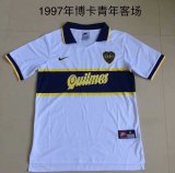 Retro Boca Juniors Away Fans 1:1 Quality Soccer Jersey  1996-1997