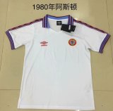 Retro Aston Villa   1:1 Quality Soccer Jersey  1980