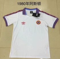 Retro Aston Villa   1:1 Quality Soccer Jersey  1980