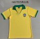 Retro Brazil Home 1:1 Quality Soccer Jersey   1957