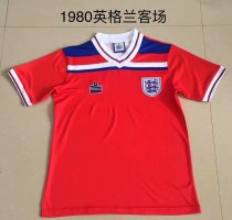 Retro England Away 1:1 Quality Soccer Jersey   1980