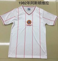 Retro Aston Villa   1:1 Quality Soccer Jersey  1982