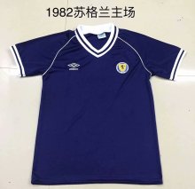 Retro Scotland Home 1:1 Quality Soccer Jersey  1982