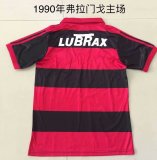 Retro Flamengo  Home 1:1 Quality Soccer Jersey  1990
