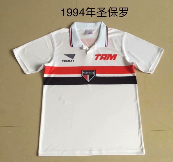Retro Sao Paulo 1:1 Quality Soccer Jersey    1994