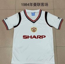Retro  Manchester United Away 1:1 Quality Soccer Jersey  1984