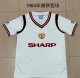 Retro  Manchester United Away 1:1 Quality Soccer Jersey  1984