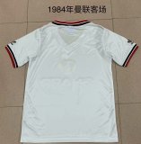 Retro  Manchester United Away 1:1 Quality Soccer Jersey  1984
