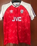 Retro  Arsenal Home 1:1 Quality Soccer Jersey  1990-1992