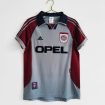 Retro Bayern Munich Away  1:1 Quality Soccer Jersey   1998-1999