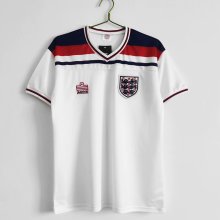 Retro England Home 1:1 Quality Soccer Jersey  1982